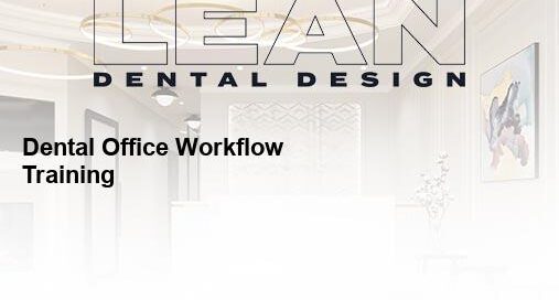 dental office workflow