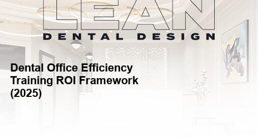 dental office efficiency training
