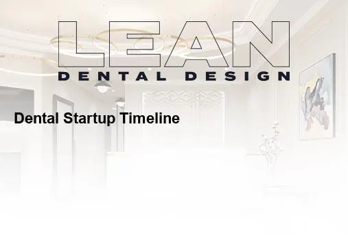 dental startup timeline