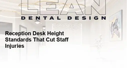 reception desk height
