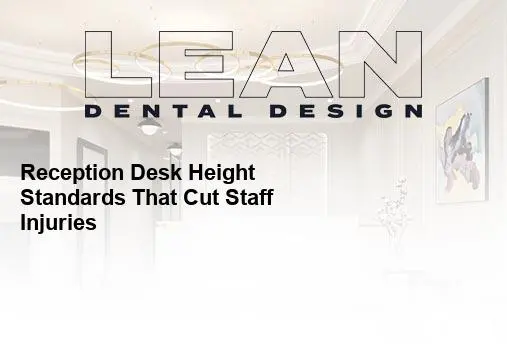reception desk height